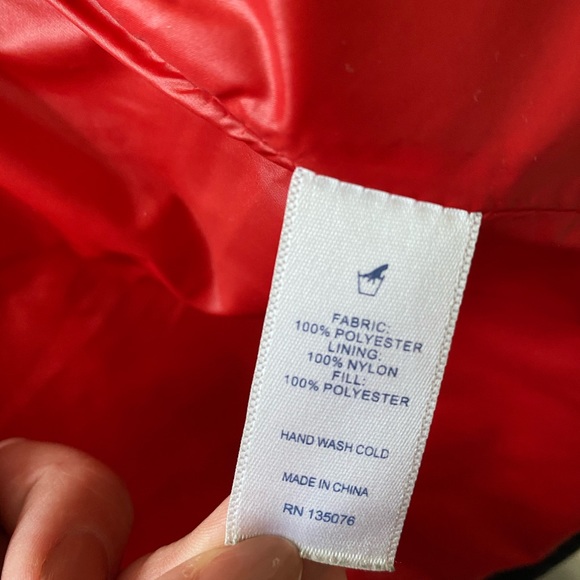 C. Wonder Navy Puffer Jacket with Gem Collar - Picture 5 of 5